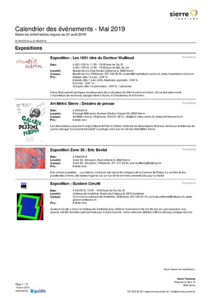 File:Calendrier des événements 2019 (OT Sierre).pdf