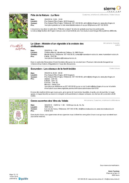File:Calendrier des événements 2019 (OT Sierre).pdf